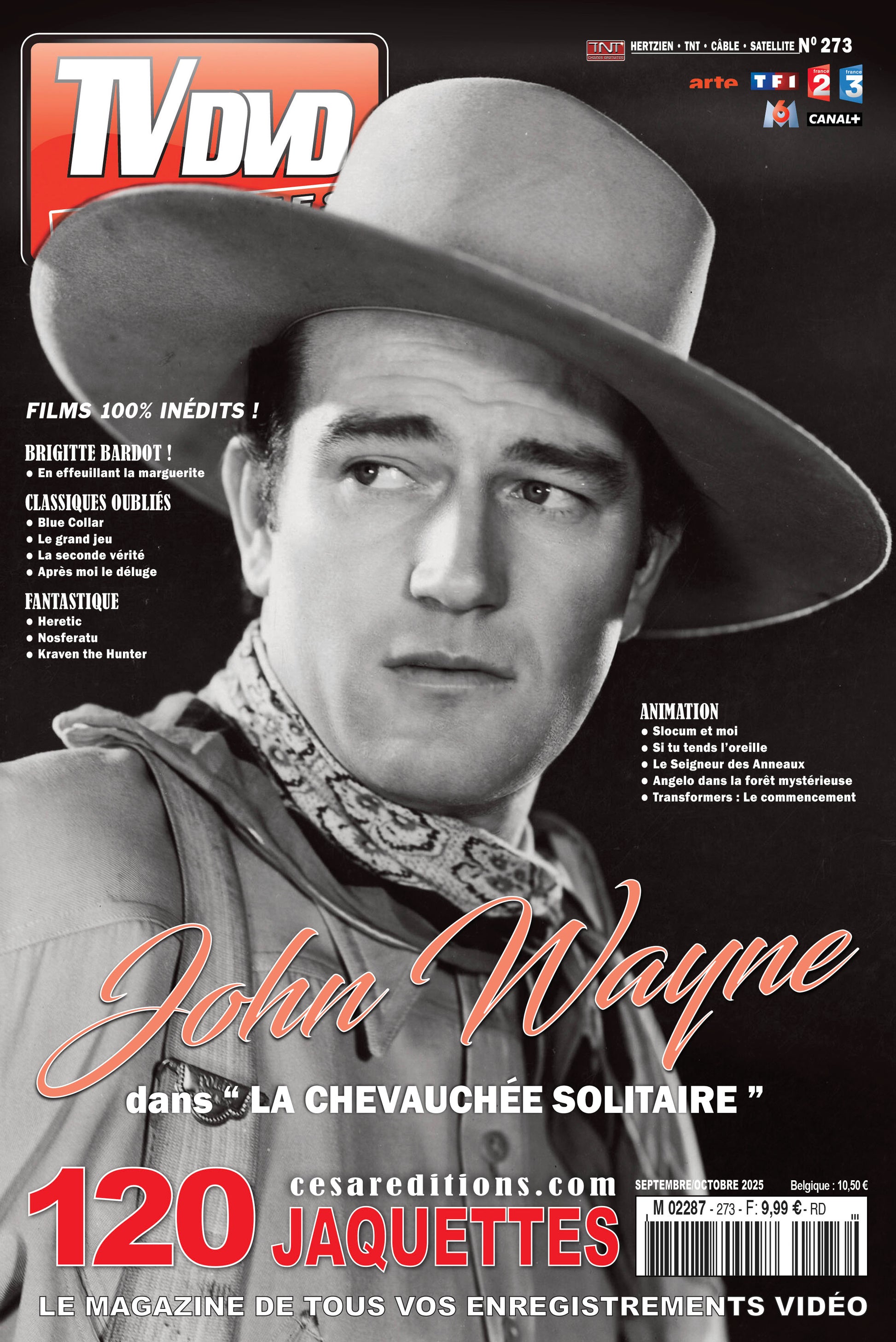 TV DVD Jaquettes n°273 : jaquettes exclusives pour cinéphiles et collectionneurs. Films récents, classiques et rarités à imprimer.