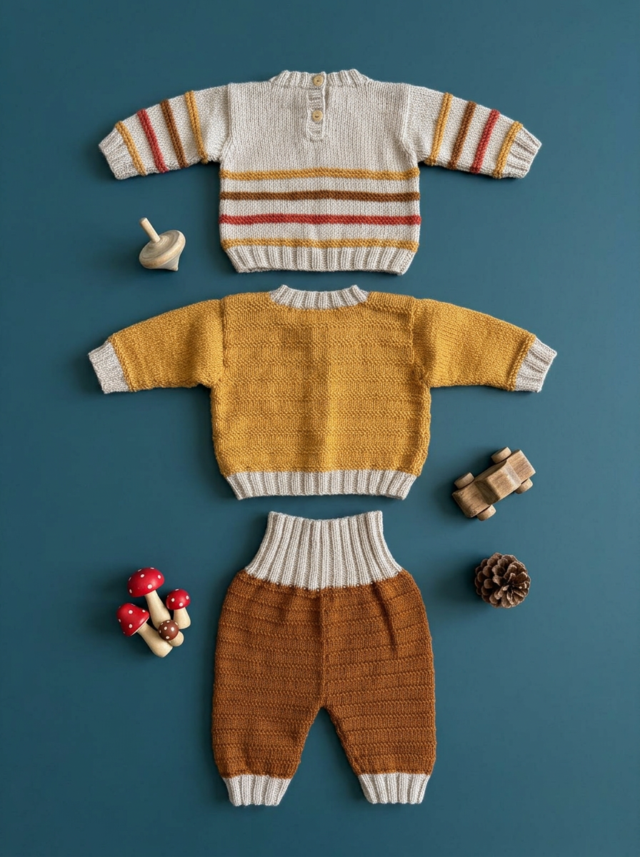 Tricotons N°10 FM : 9,99 € – modèles tricot bébé d'automne, brassières, pulls, bonnets et couvertures en laines douces. Commandez votre magazine.
