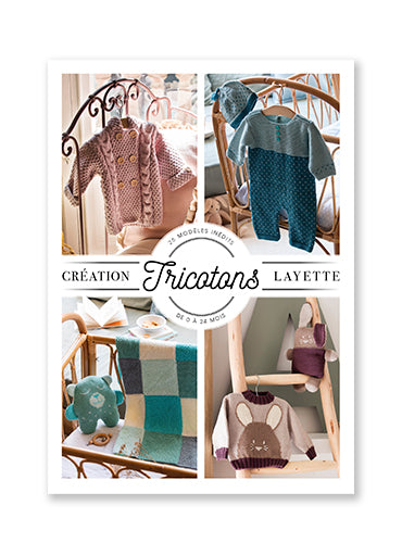 Tricotons pour bébé : chaussons, bonnets et layette tricotés avec amour. Modèles chics et faciles pour débutantes et expertes.