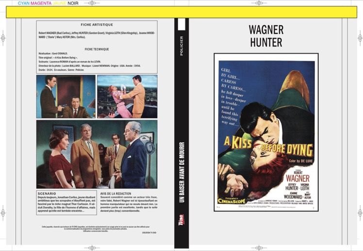UN BAISER AVANT DE MOURIR (1956)