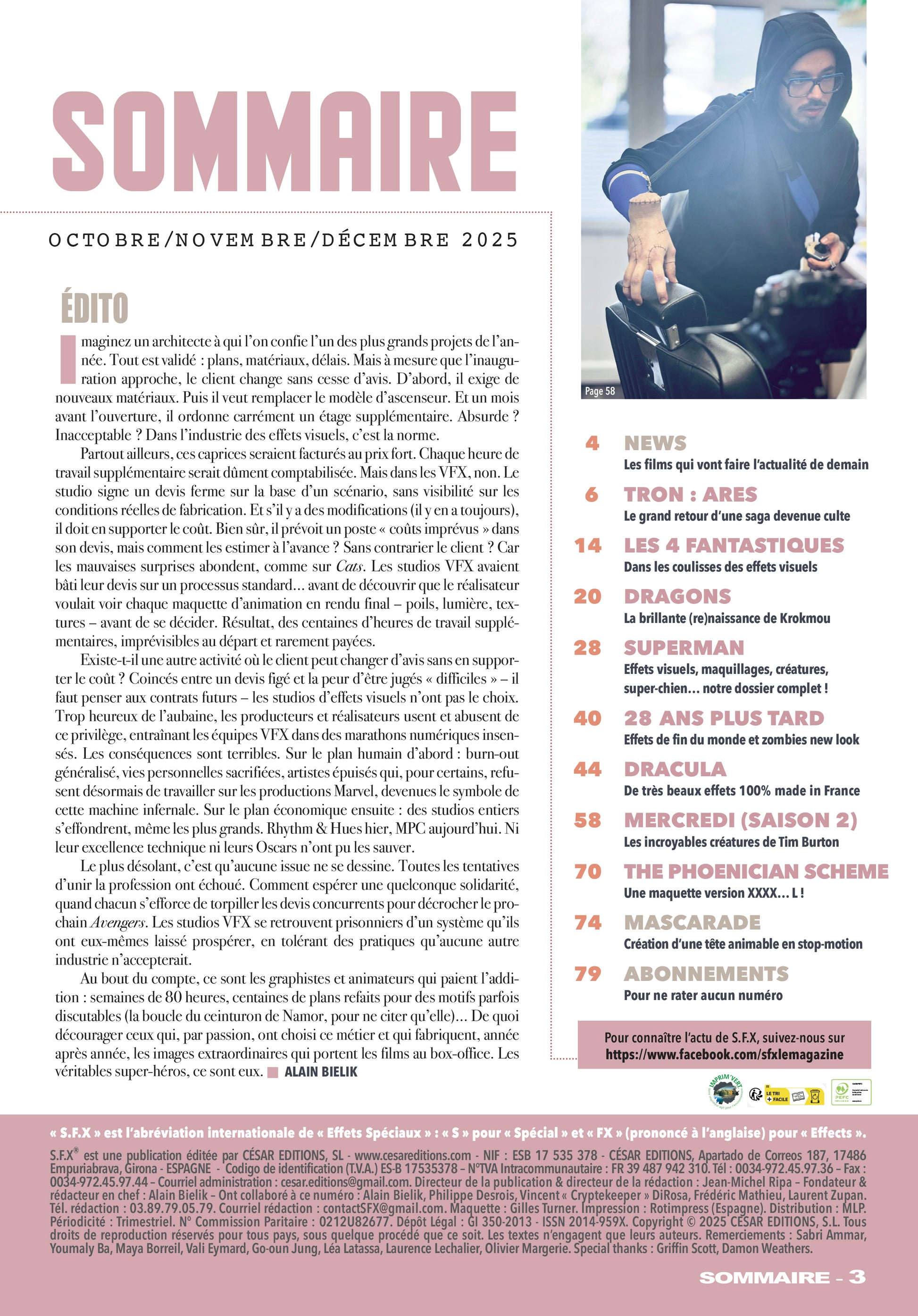S.F.X. N°225