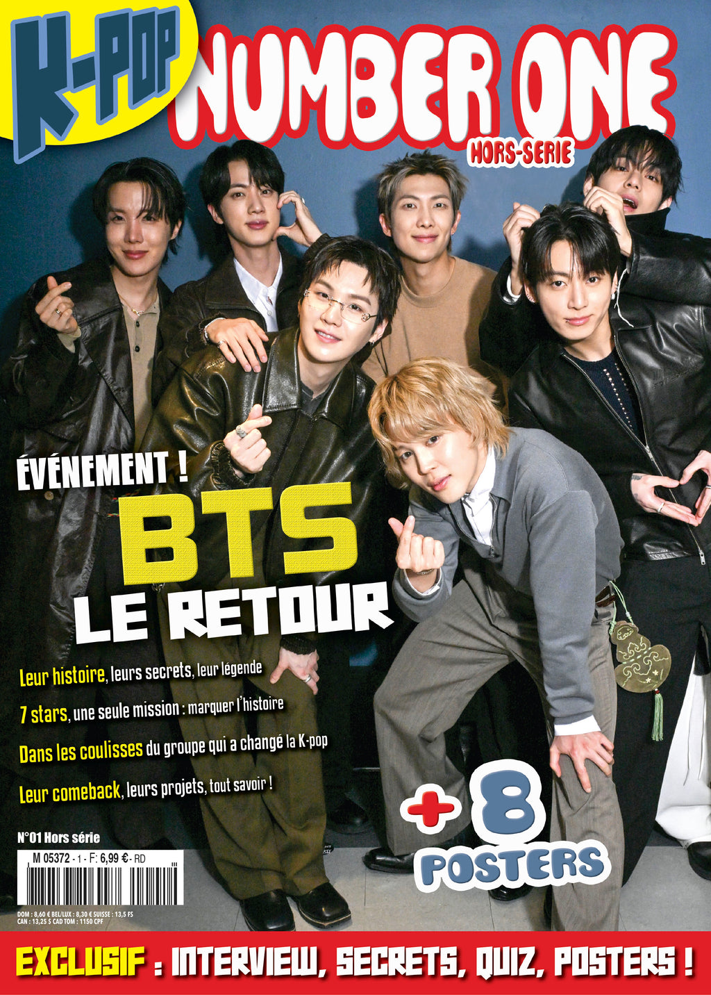 Number One : K_POP N°2 H BTS