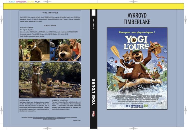 YOGI L'OURS