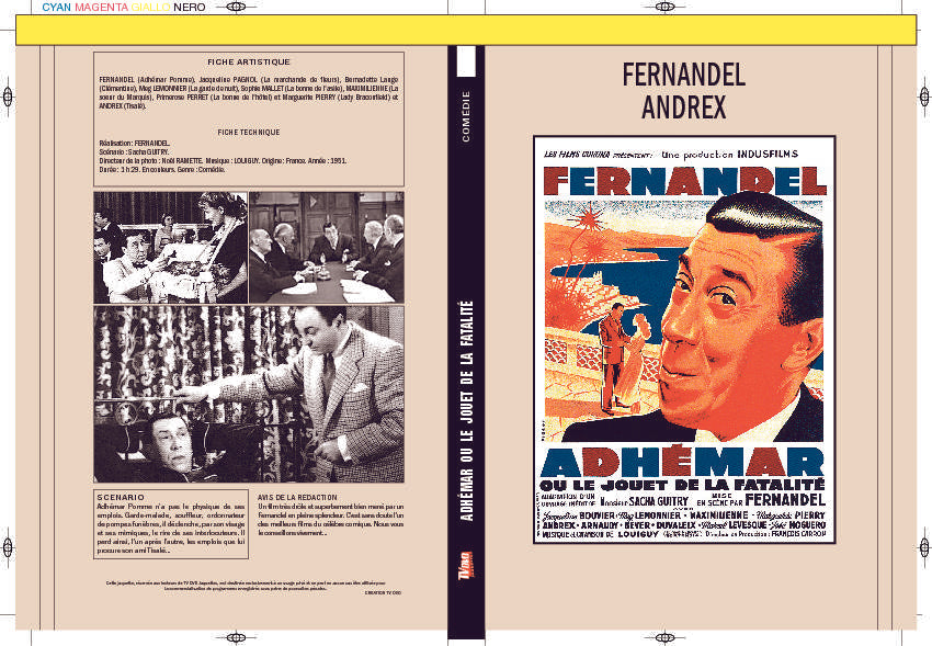 ADHÉMAR OU LE JOUET DE LA FATALITÉ