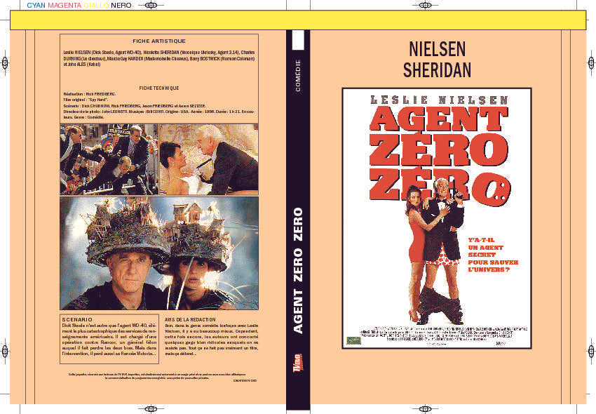 AGENT ZERO ZERO