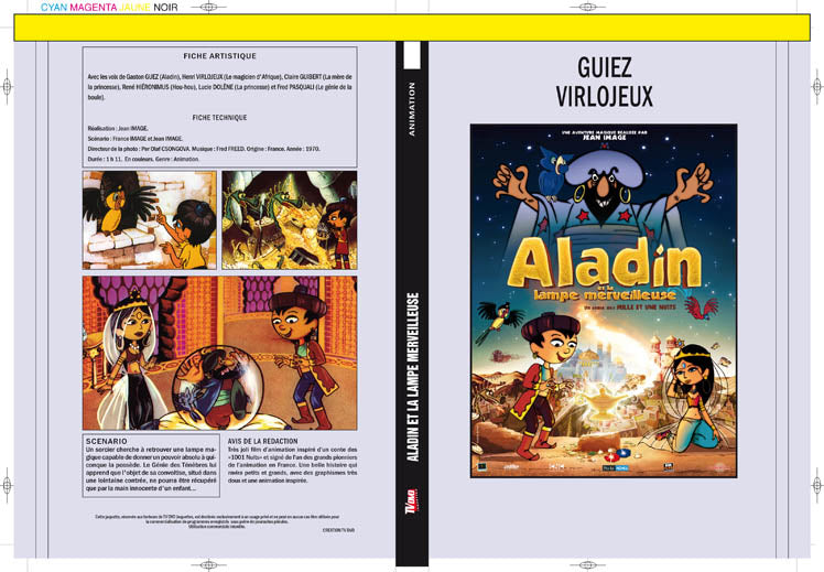 aladin et la lampe merveilleuse