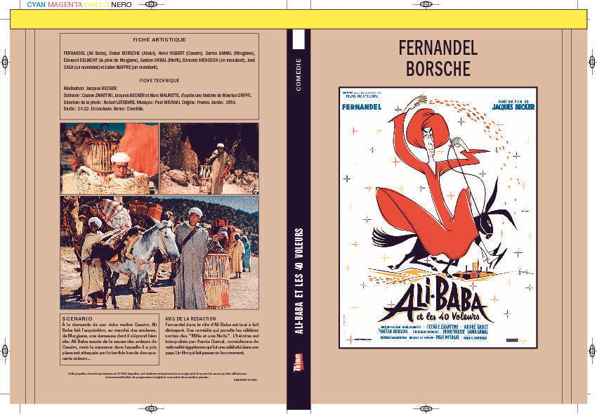 ALI-BABA ET LES 40 VOLEURS (1954)