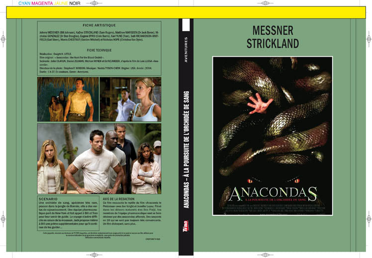 ANACONDAS - À LA POURSUITE DE L'ORCHIDÉE DE SANG
