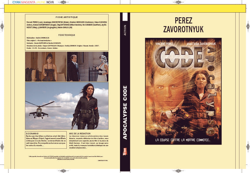 APOCALYPSE CODE – César Editions