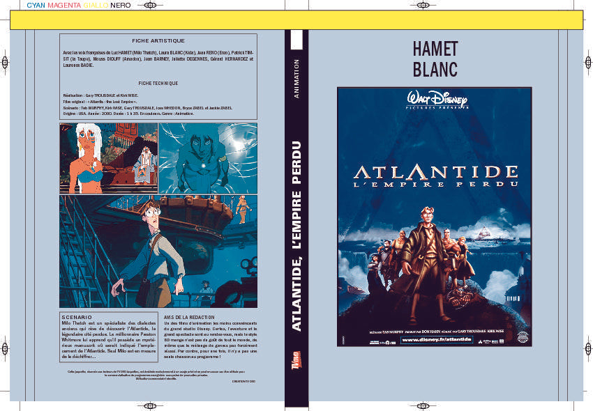 ATLANTIDE, L'EMPIRE PERDU