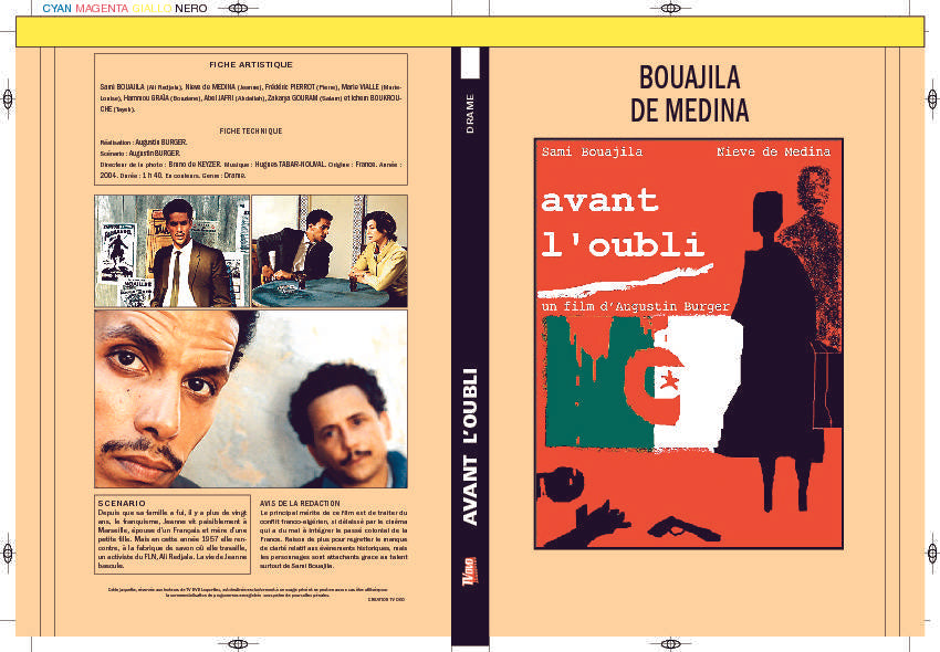 AVANT L'OUBLI