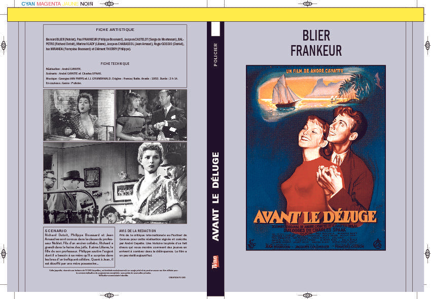 AVANT LE DÉLUGE