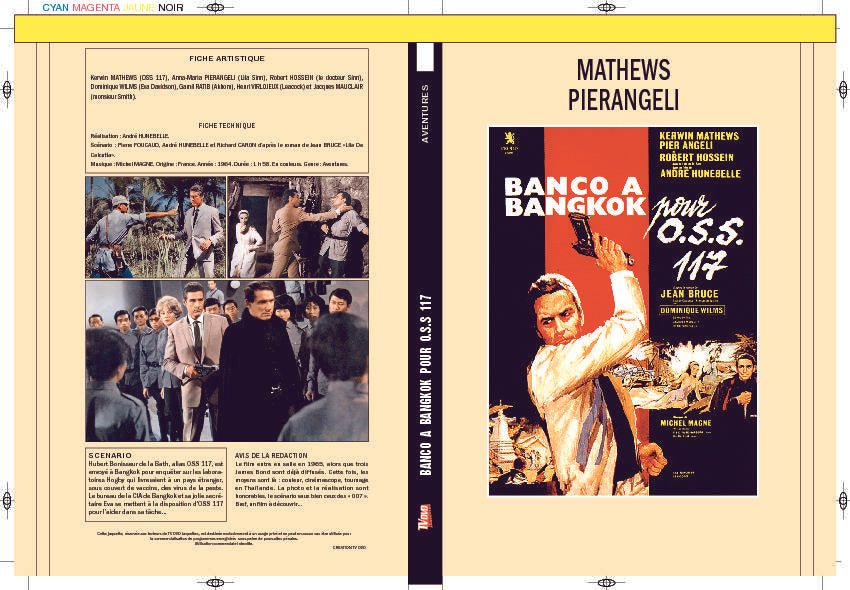 BANCO À BANGKOK POUR O.S.S. 117
