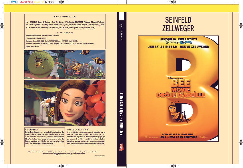 BEE MOVIE - DRÔLE D'ABEILLE