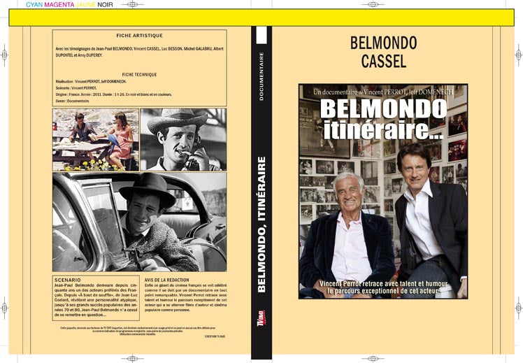 BELMONDO, ITINÉRAIRE... (DOCU)