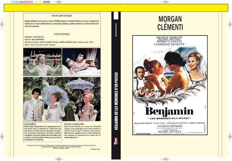 BENJAMIN OU LES MÉMOIRES D'UN PUCEAU