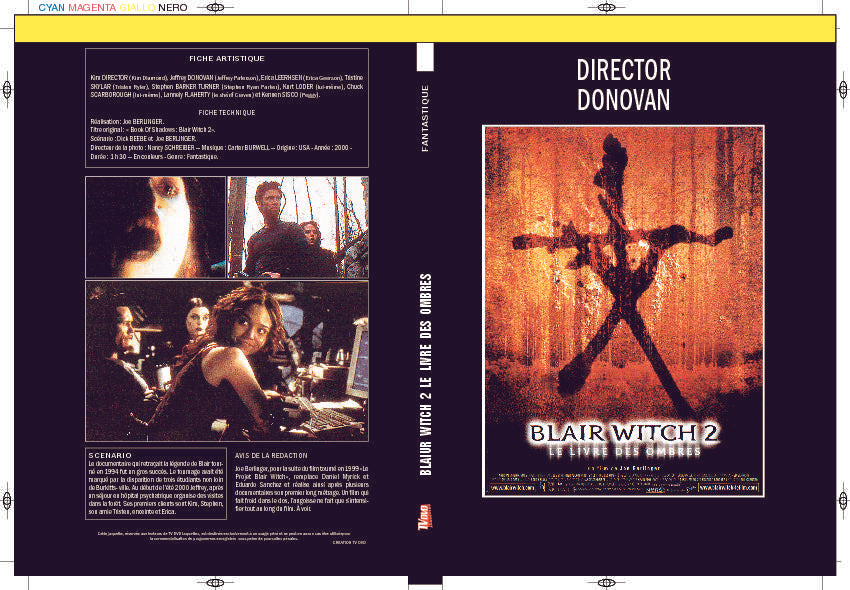 BLAIR WITCH 2 - LE LIVRE DES OMBRES