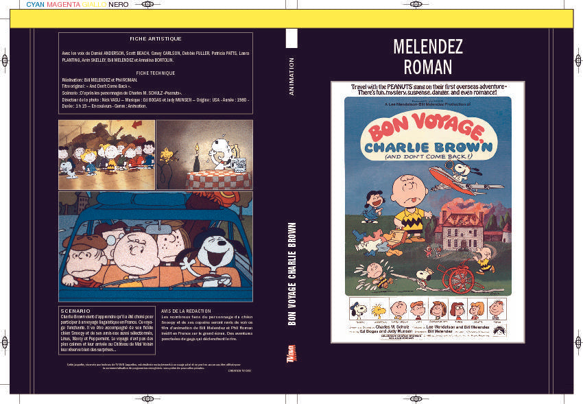 BON VOYAGE CHARLIE BROWN