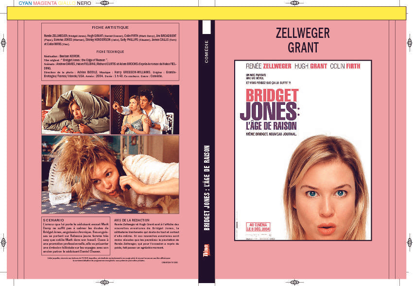 BRIDGET JONES - L'ÂGE DE RAISON