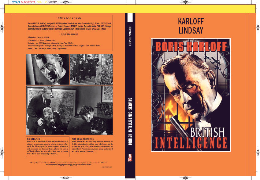 BRITISH INTELLIGENCE SERVICE