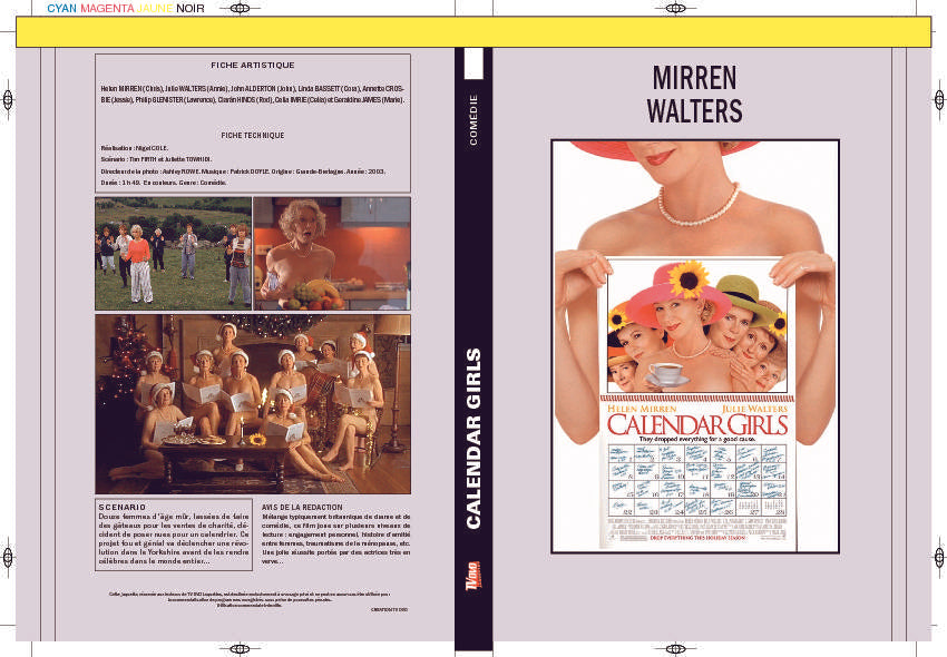 CALENDAR GIRLS