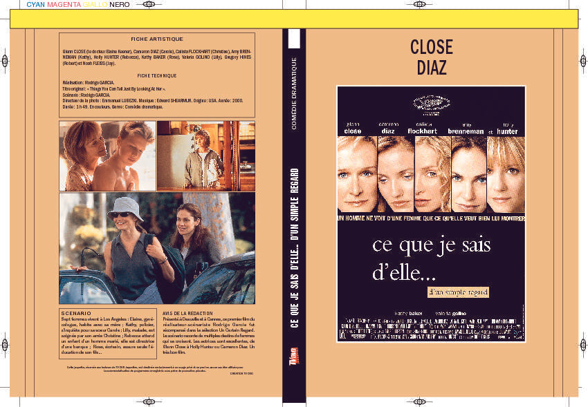 CE QUE JE SAIS D'ELLE... D'UN SIMPLE REGARD