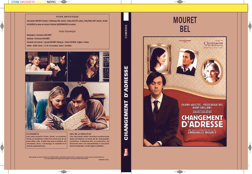 CHANGEMENT D'ADRESSE