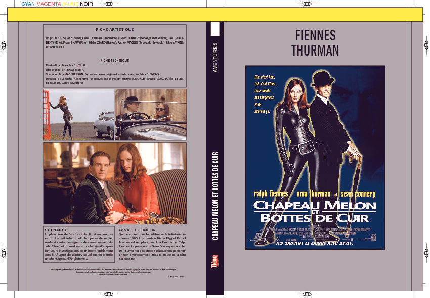 CHAPEAU MELON ET BOTTES DE CUIRE