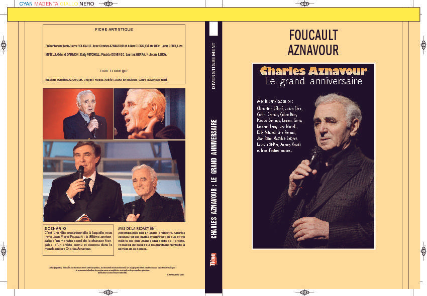 CHARLES AZNAVOUR LE GRAND ANNIVERSAIRE