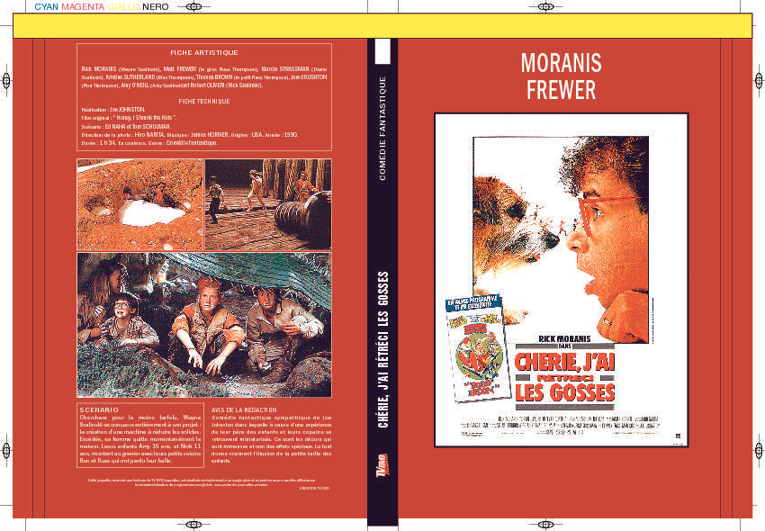 CHERIE, J'AI RETRECI LES GOSSES