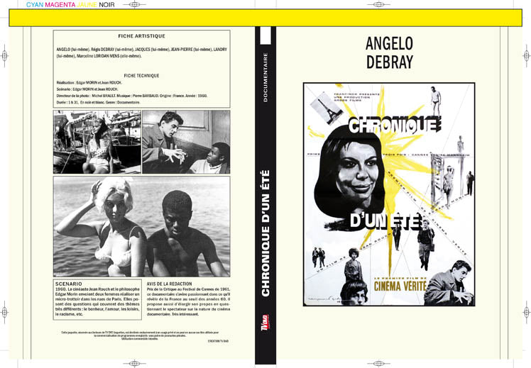 CHRONIQUE D'UN ÉTÉ