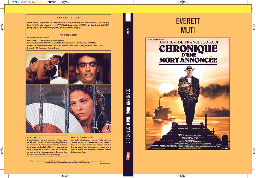 CHRONIQUE D'UNE MORT ANNONCÉE