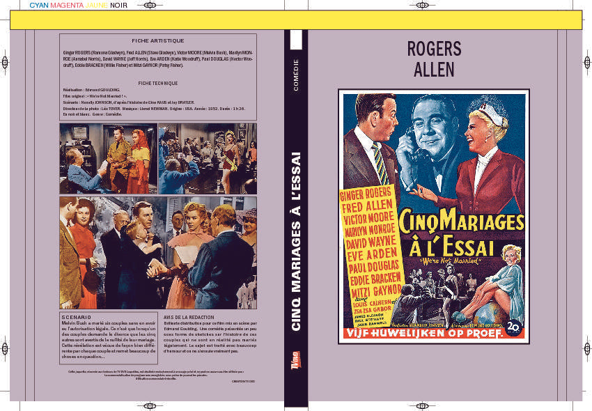 CINQ MARIAGES À L'ESSAI