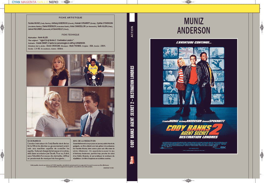 CODY BANKS AGENT SECRET 2 - DESTINATION LONDRES