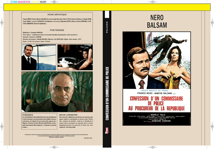 confession d'un commissaire de police au procureur de la republique