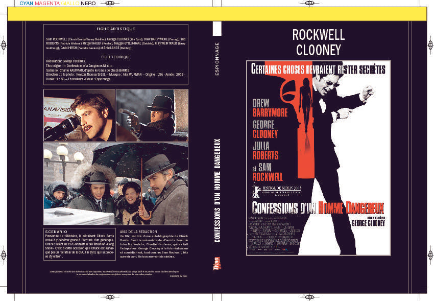 CONFESSIONS D'UN HOMME DANGEREUX