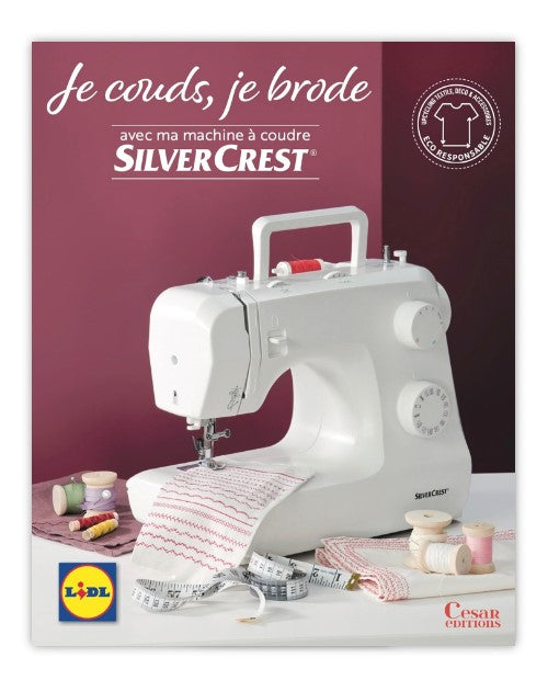 LIVRE : L'atelier couture : Je couds, je brode, LIDL