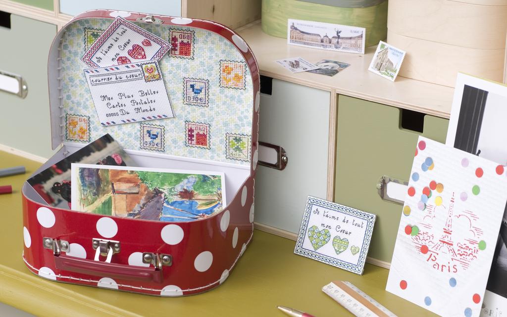 Mes plus belles cartes de Marie-Anne Réthoret, Création Point de Croix n°004