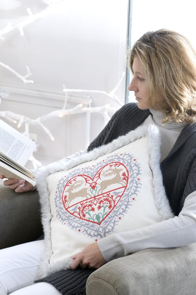 Mon coussin préféré  de Marie-Anne Réthoret, Création Point de Croix n°005