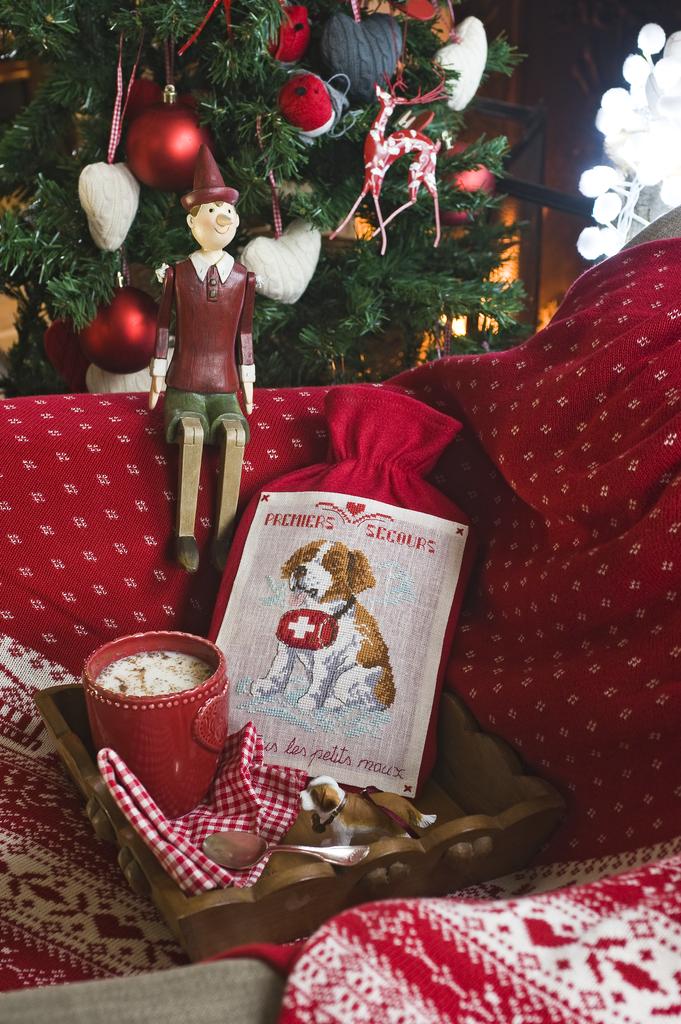 La bouillotte, Création Point de Croix n°025