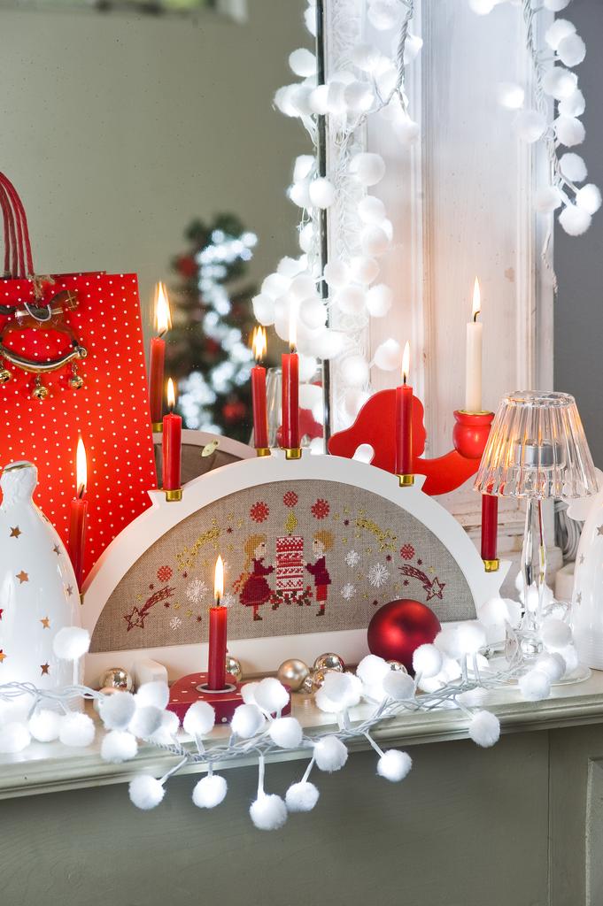 Tout en lumière, Création Point de Croix n°025