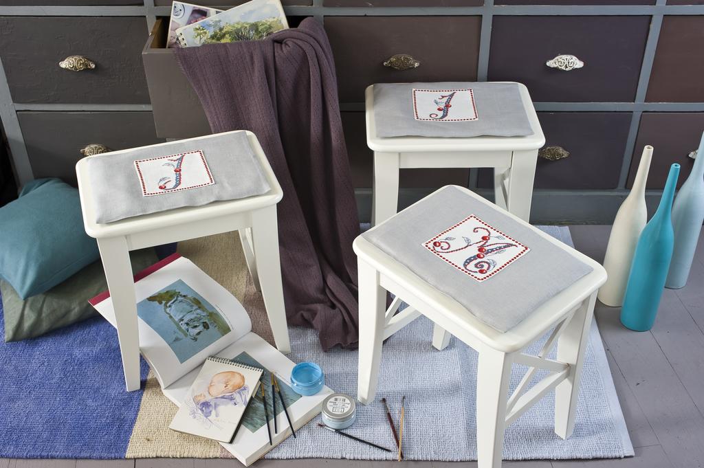 Les belles lettres de Valérie Côme, Création Point de Croix n°029