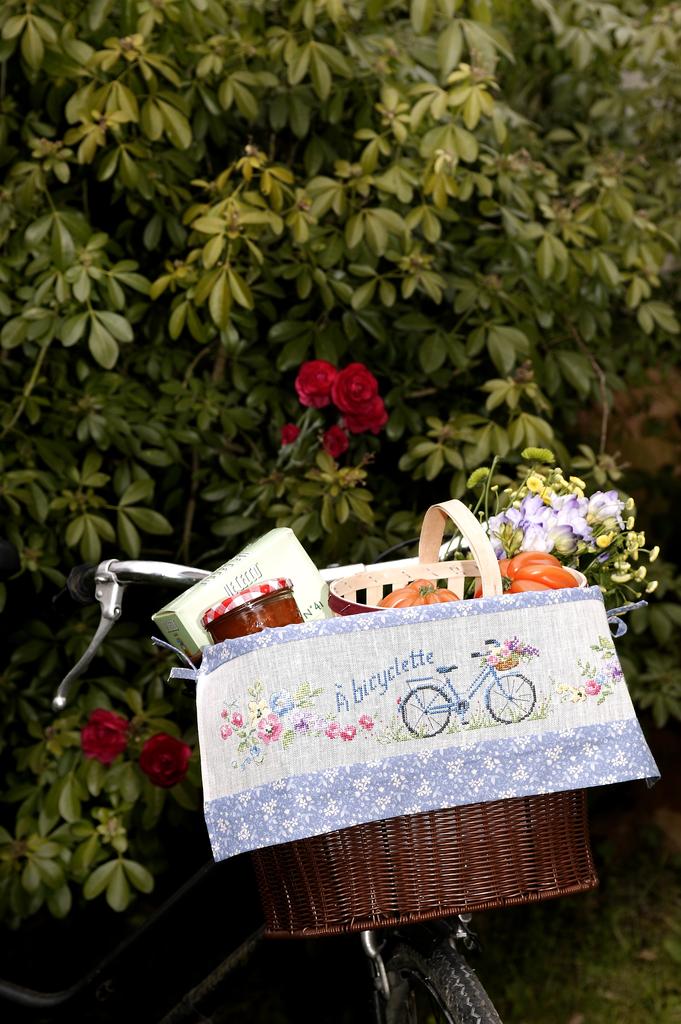 A bicyclette de Véronique Enginger, Création Point de Croix n°030