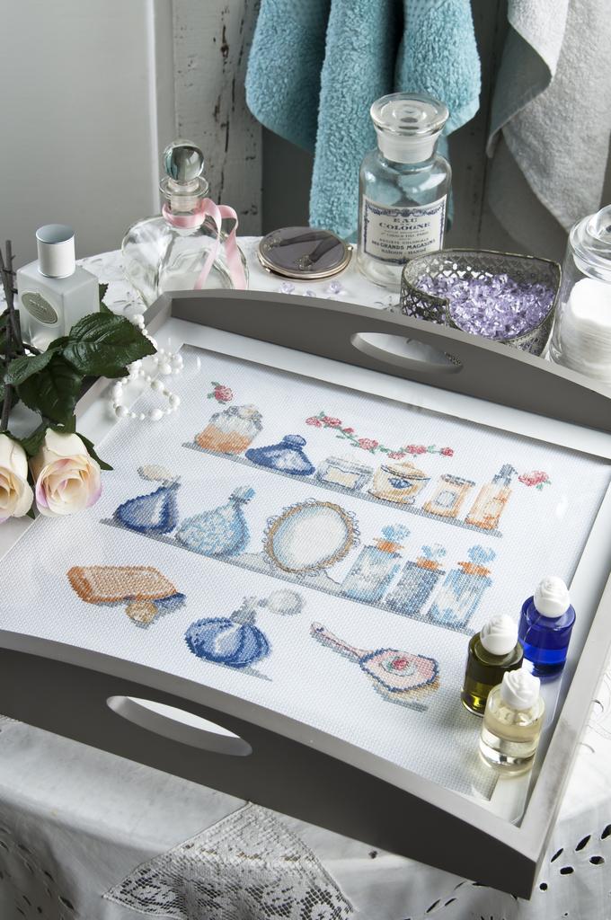 Parfums & accessoires de beauté, Création Point de Croix n°055