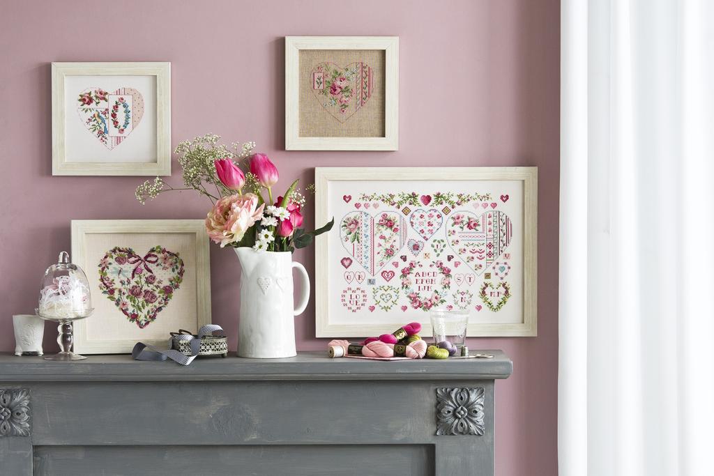 Déclaration d’amour ! Création Point de Croix n°056