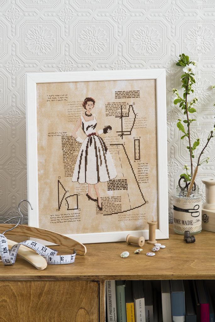 Les élégantes, Création Point de Croix n°057