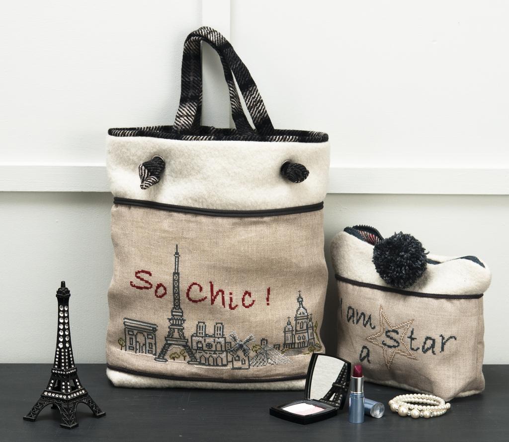 Sac à main « So Chic », Création Point de Croix n°080