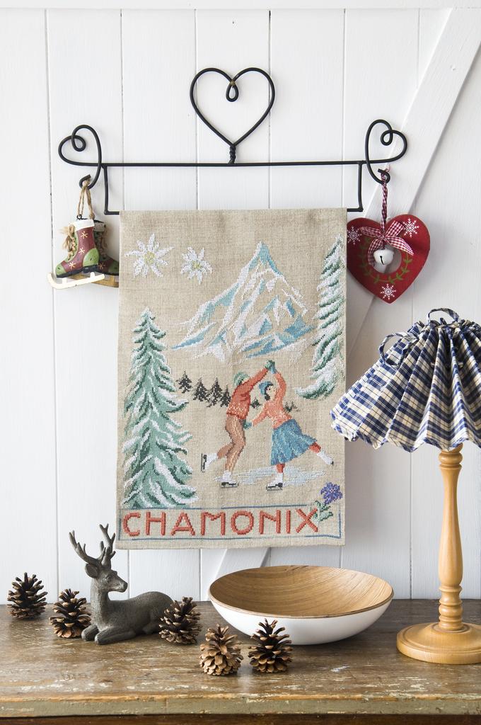 Une affiche « Chamonix » !, Création Point de Croix n°086