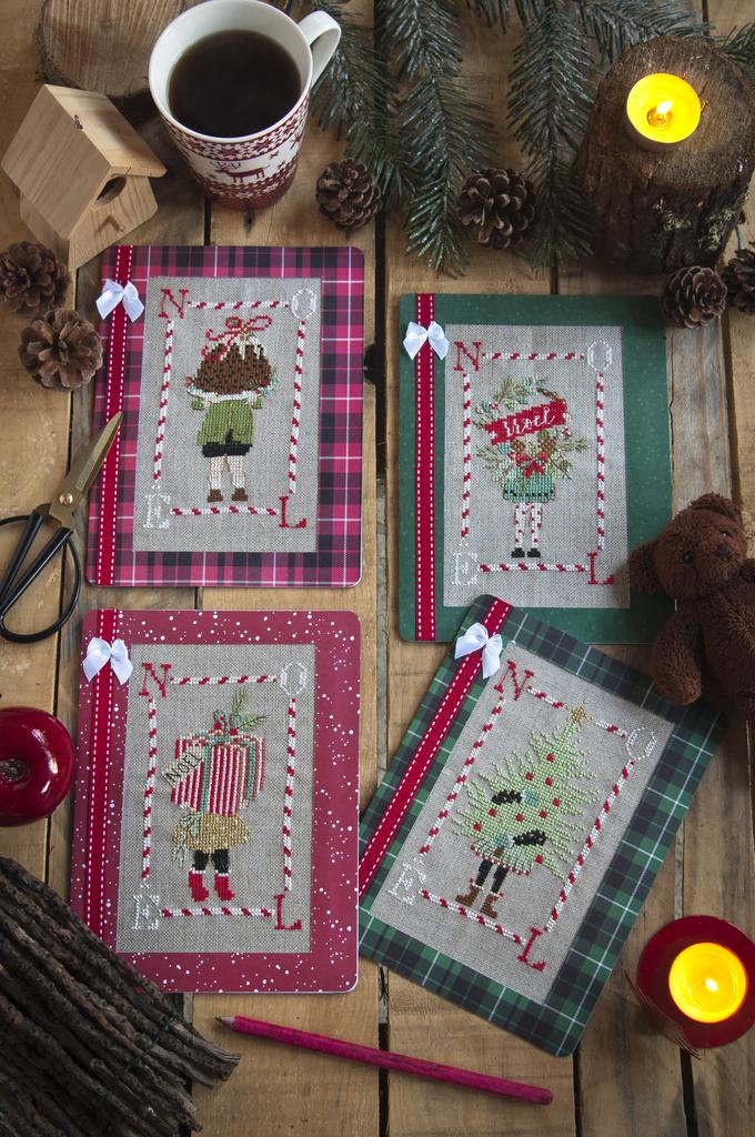 Des cartes de Noël !, Création Point de Croix n°091