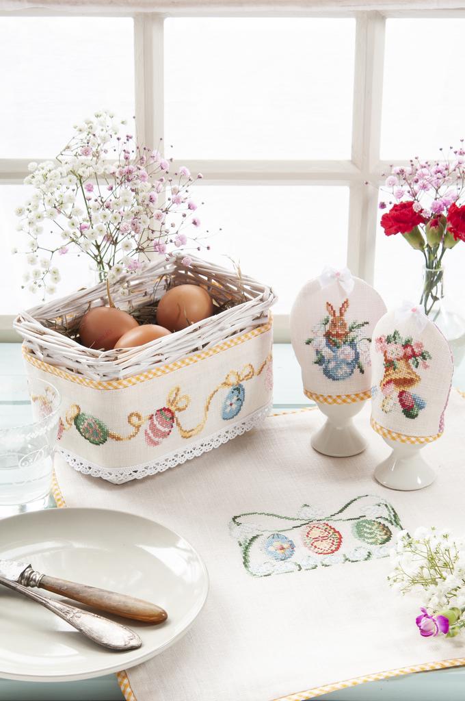 Des petites décorations de Pâques, Création Point de Croix n°093